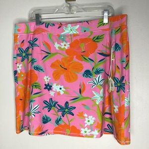 Spartina 449 Moreland Pink Skort Peru NWT XXL